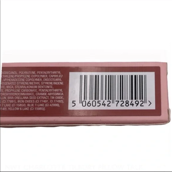 SALE!! NWT CHARLOTTE TILBURY PILLOW TALK LIPSTICK 3. INTENSE - Picture 4 of 4